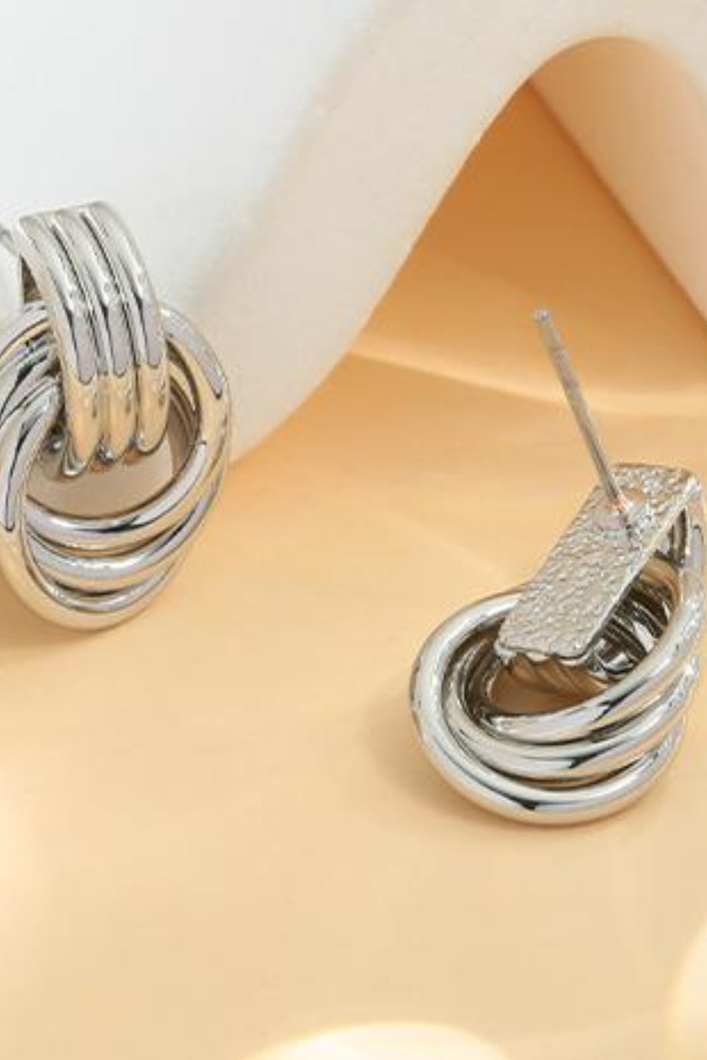 Knotted Stud Earrings