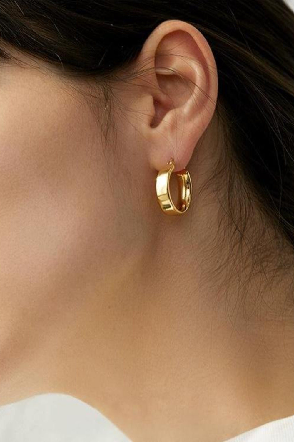 Classic Minimalist Huggie Earrings
