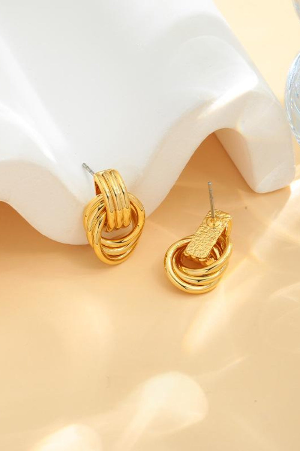 Knotted Stud Earrings