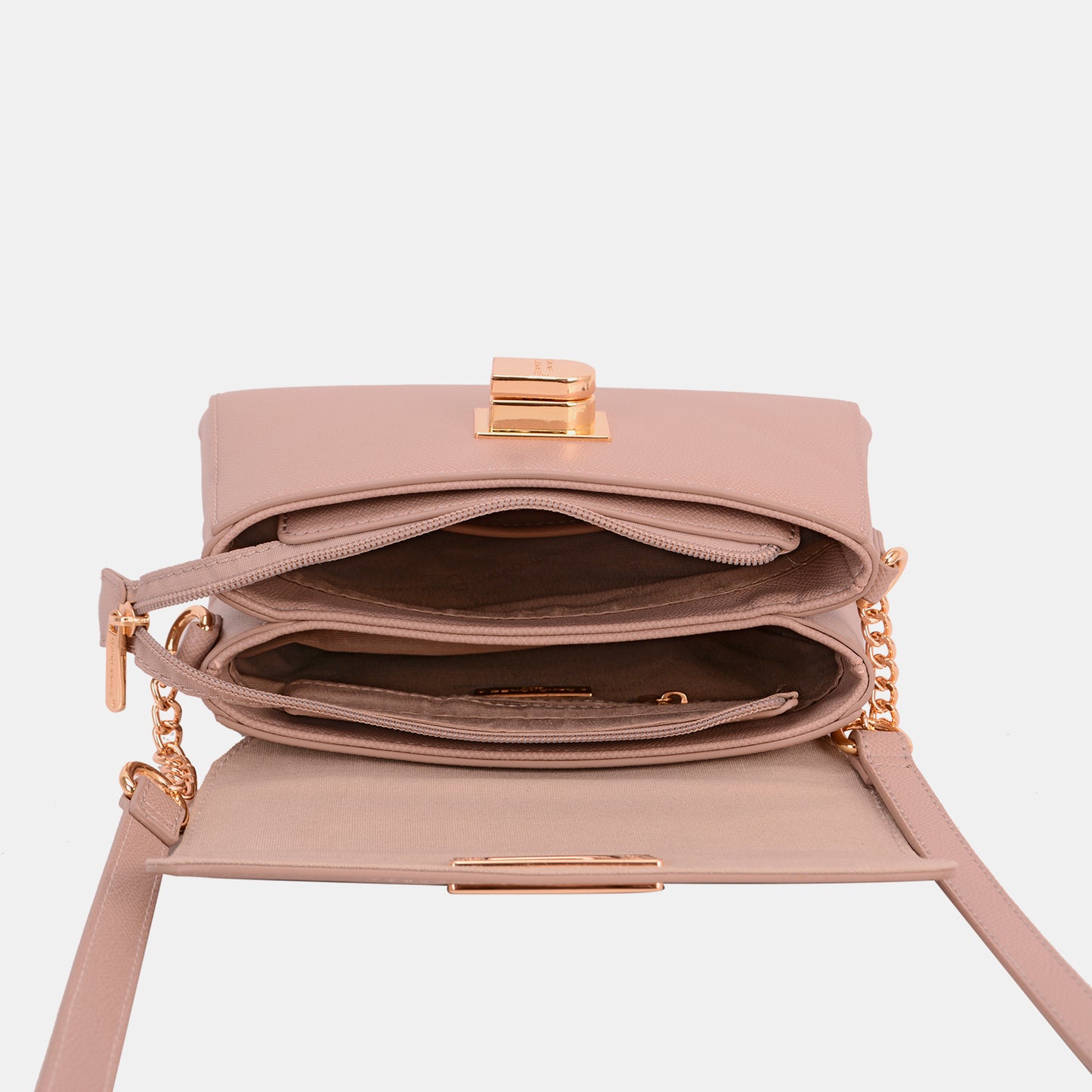 David Jones Vegan Leather Crossbody Bag