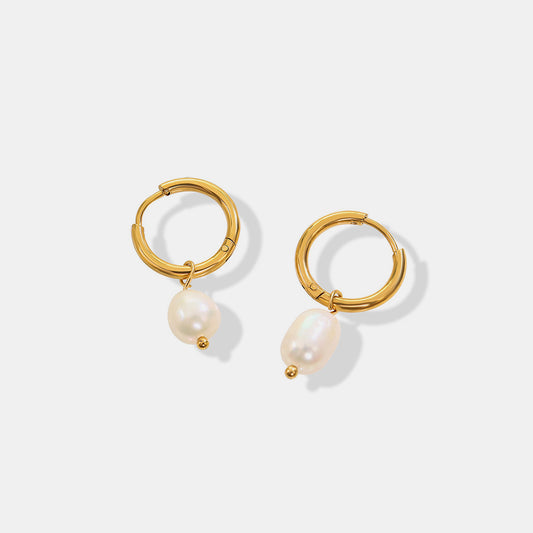 Freshwater Pearl Drop Earrings