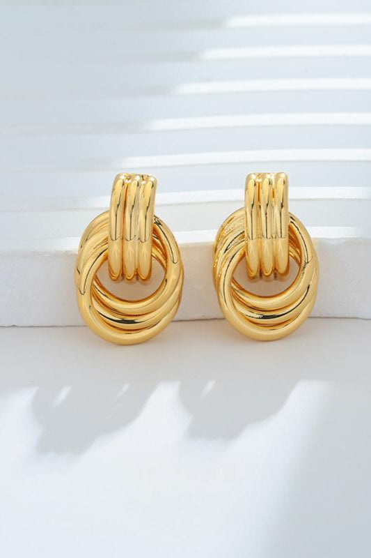 Knotted Stud Earrings